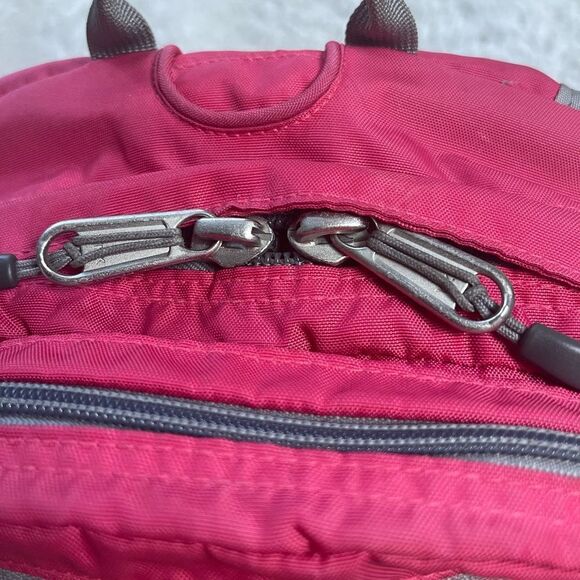 The North Face bright pink and Gray Backpack - Picture 9 of 15
